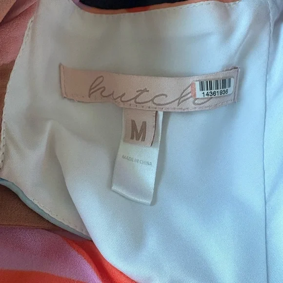 Anthropologie Hutch Rumi Colorful Floral Spring Brunch Maxi Dress Wedding M - Picture 6 of 8